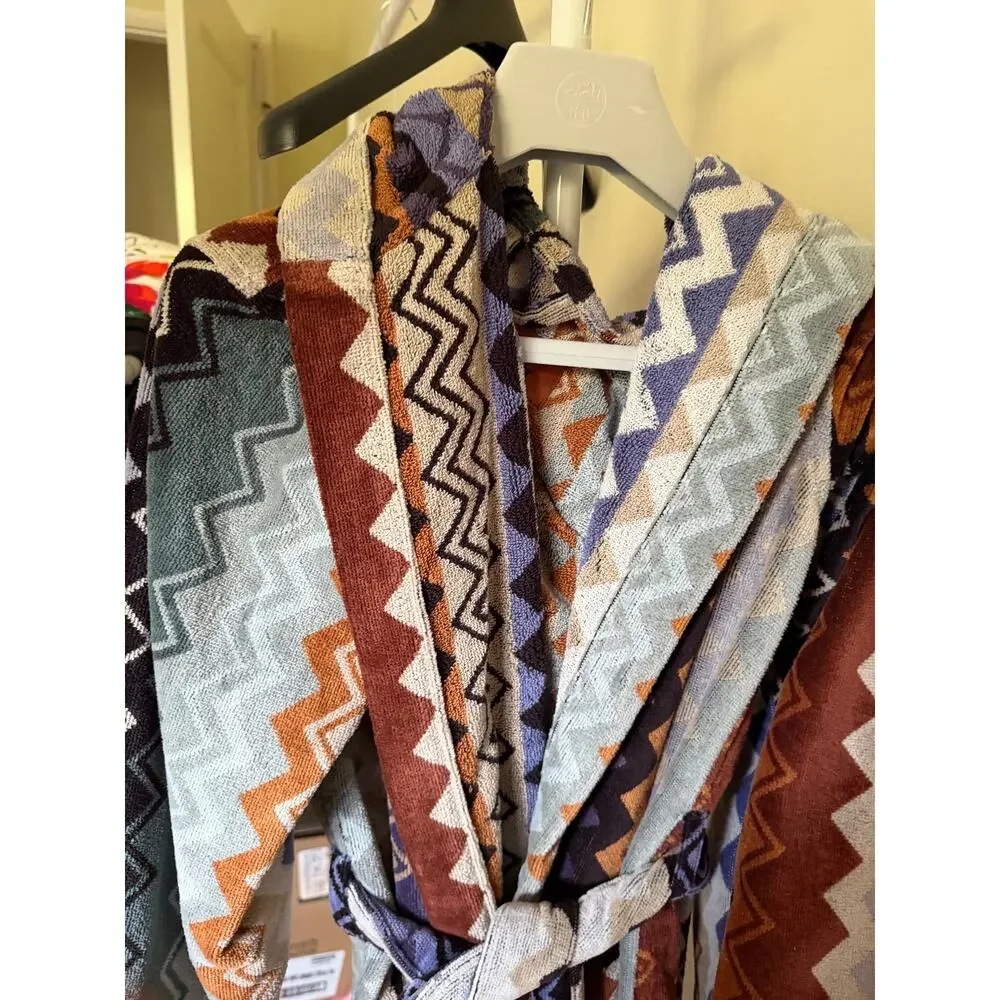 Missoni robe coat cotton belted